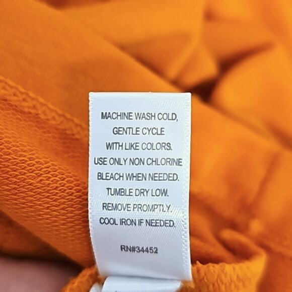 Cuddl Duds Lightweight One Button Closure Comfort Pumpkin Cardigan Blazer Sz 1X - Picture 10 of 12